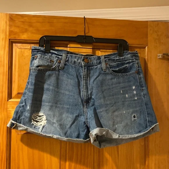 j crew broken in boyfriend shorts